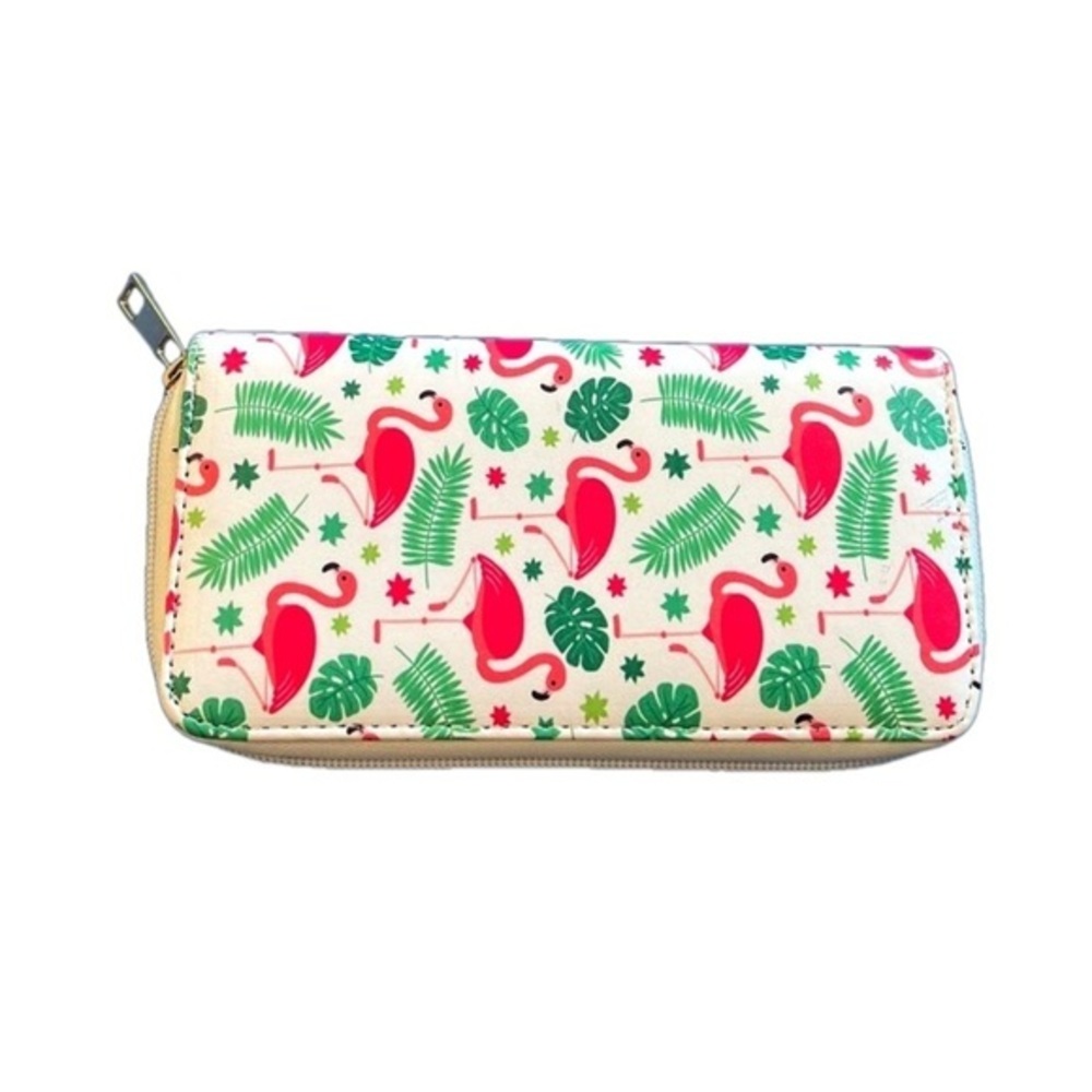 ⭐️ NWOT- Flamingo graphic wallet